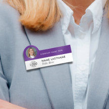 Logotyp Photo ID Modern Sleek Lila Business Compan