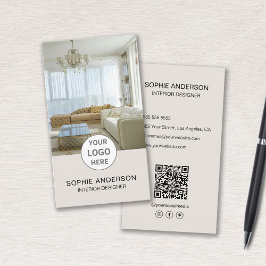Logotyp Photo Insida Designer QR Social Media Tan Visitkort