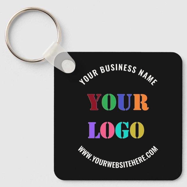 Logotyp Photo Namn webbplats Info Promotional Keyc Nyckelring (Framsida)