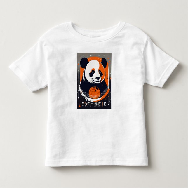 Logotyp pour Entreprise d'Évènementiel avec Panda  T Shirt (Framsida)