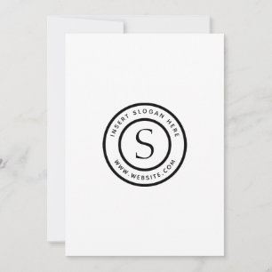 Logotyp Professionell enkel modern enkel Inbjudningar