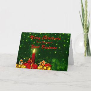 Logotyp & Promo Business God jul Hälsning Helgkort