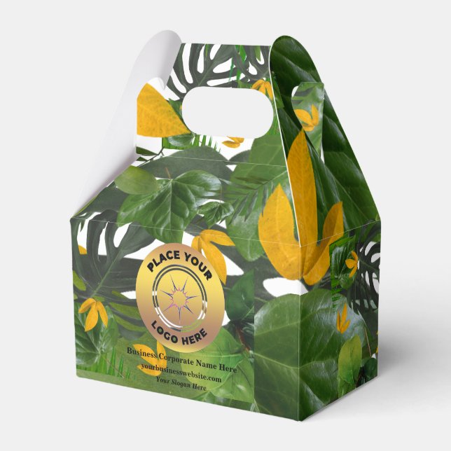 Logotyp Promotional Business Company Brand Anpassn Presentaskar (Framsidan Sidan)