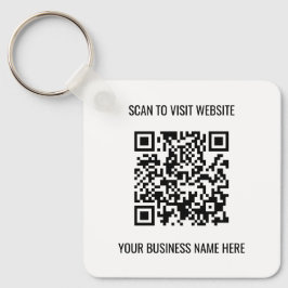 Logotyp QR-kod - säljfrämjande nyckelkedja Nyckelring