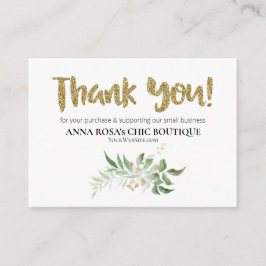 *~* LOGOTYP QR TACK Review BOTANICAL FOLIAGE AP8 Tilläggskort