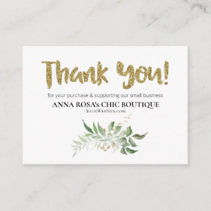 *~* LOGOTYP QR TACK Review BOTANICAL FOLIAGE AP8 Tilläggskort