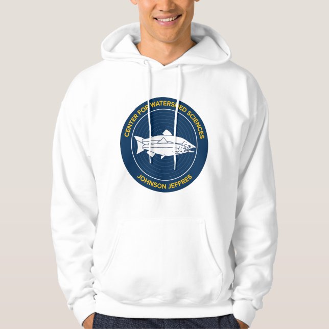 Logotyp + Regnbåge Svan Hoodie (Framsida)