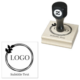 Logotyp Rubber Frimärke Stämpel
