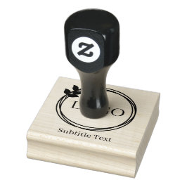 Logotyp Rubber Frimärke Stämpel