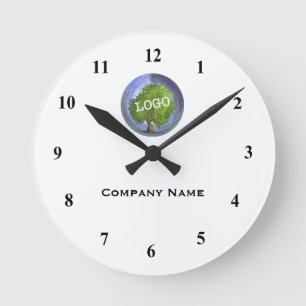 Logotyp Rund Klocka