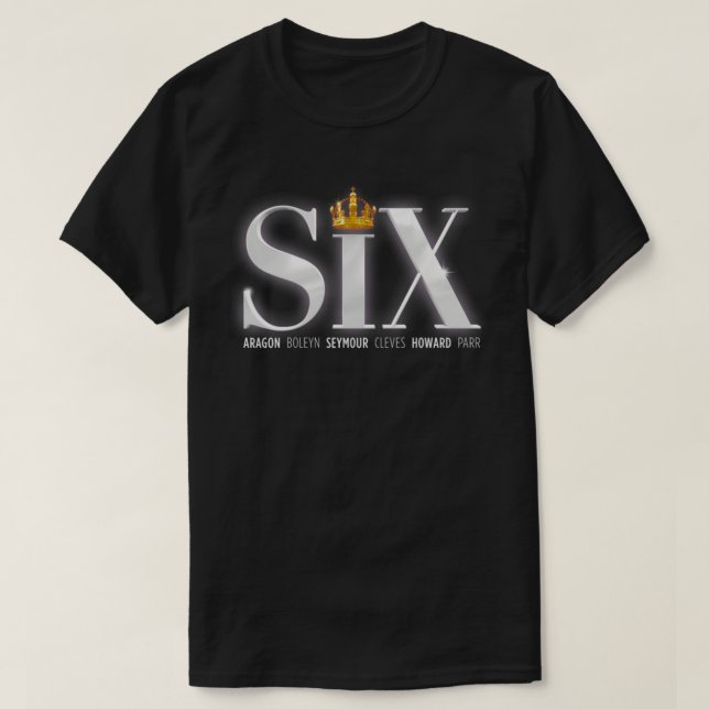 Logotyp SIX Musical Classic T-Shirt (Design framsida)
