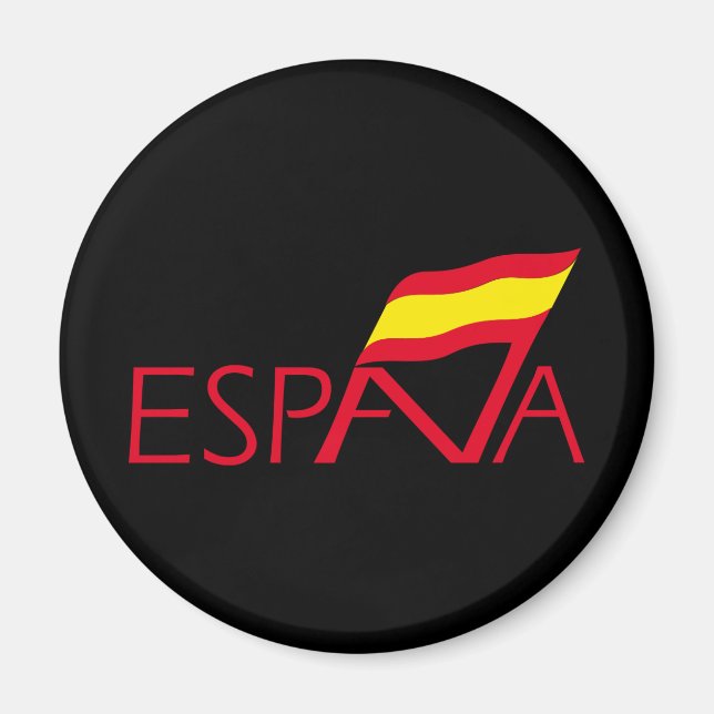 Logotyp Spanien Magnet (Framsidan)