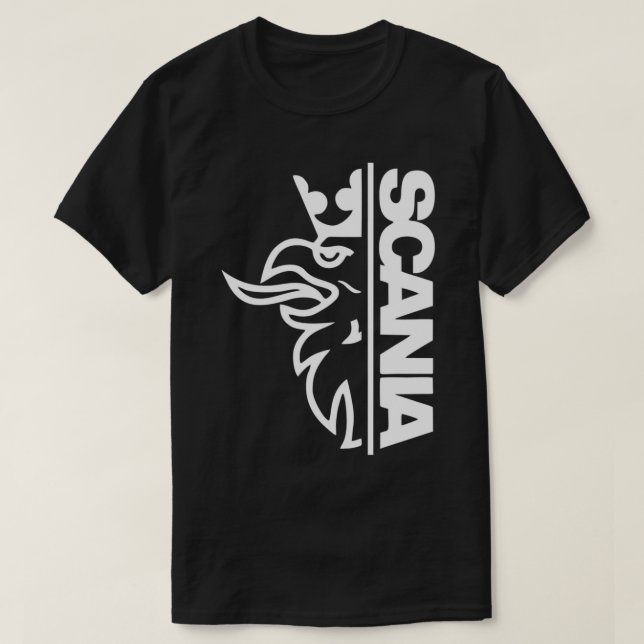 LOGOTYP -&stämpel;stämpel;kvot;SCANIA&amp;stämpel; T Shirt (Design framsida)