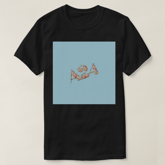 logotyp-stift för a24-blommigt t shirt (Design framsida)