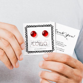 Logotyp Stud Örningar Doodle Square Card 10 Pack 2