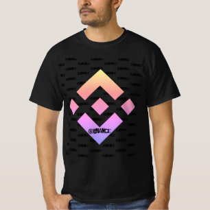 Logotyp T-Shirt för BINANCE CRYPTO VALRENCY