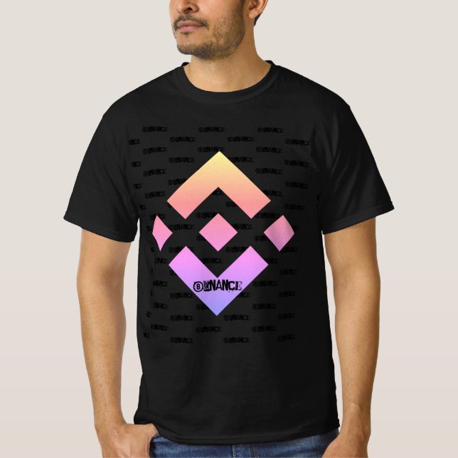 Logotyp T-Shirt för BINANCE CRYPTO VALRENCY (Framsida)
