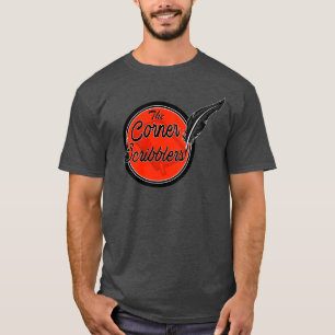 Logotyp T-Shirt för hörnskript