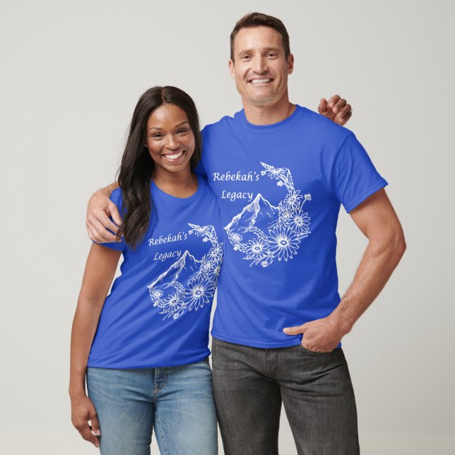 Logotyp T-shirt framsida & baksida design (Unisex)