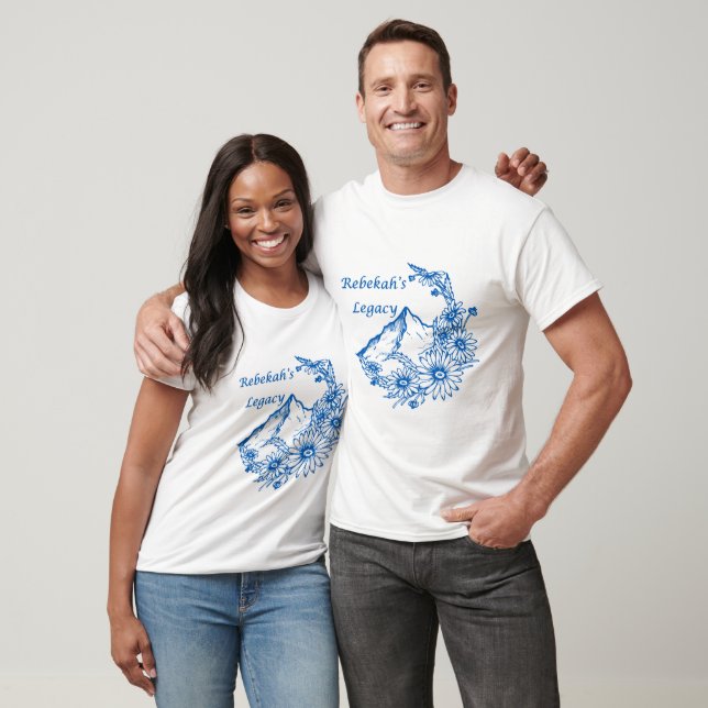 Logotyp T-shirt framsida & baksida design (Unisex)