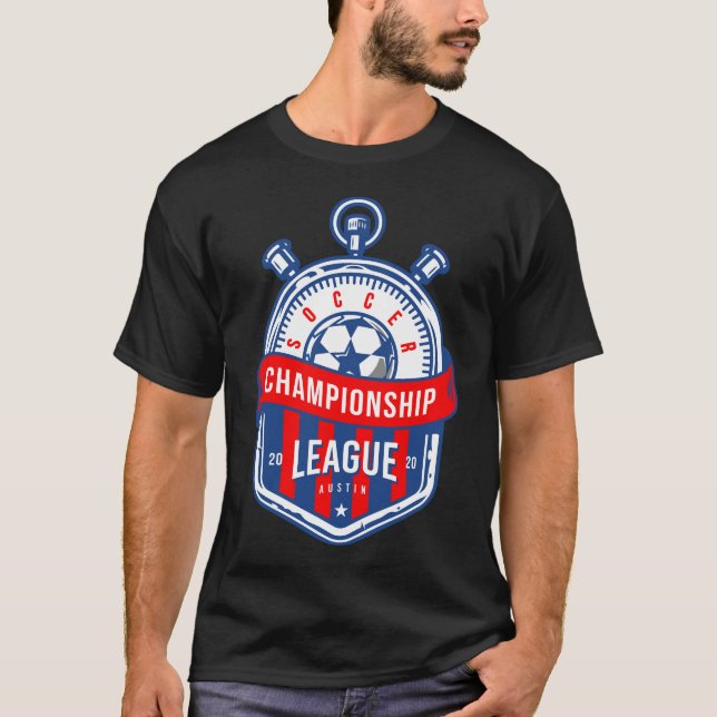Logotyp T-Shirt i fotbollsligan (Framsida)