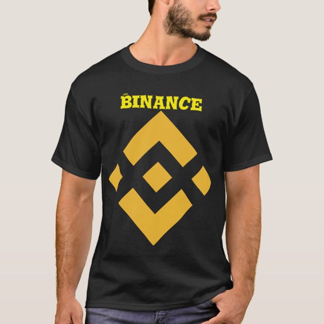 Logotyp T-Shirt - Invest - Cryptocurrency  T-Shirt (Framsida)