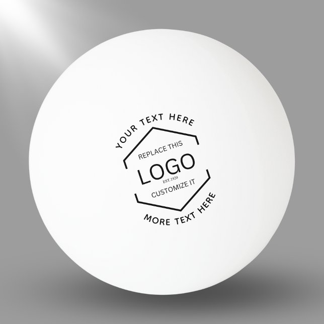 Logotyp Text - vit bakgrund - Affärsfrämjande Pingisboll (Skapare uppladdad)
