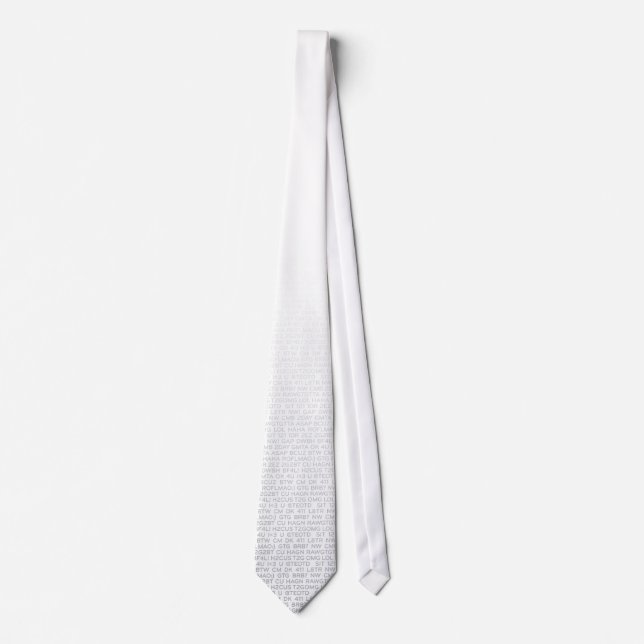 Logotyp/Textspeak Tie Slips (Framsida)