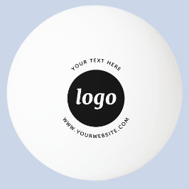 Logotyp-textwebbplats Business Promotional Pingisboll