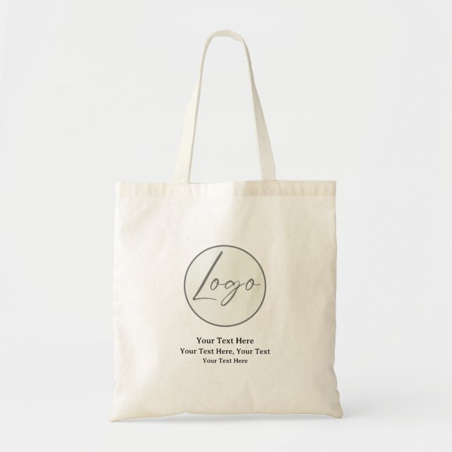 Logotyp Tote Bag Tygkasse (Framsidan)