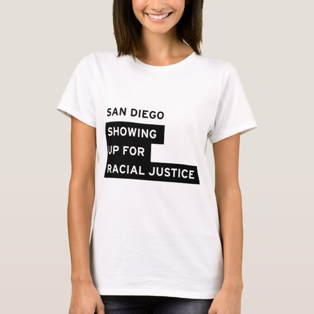 Logotypbära för SURJ San Diego Tee Shirt (Framsida)