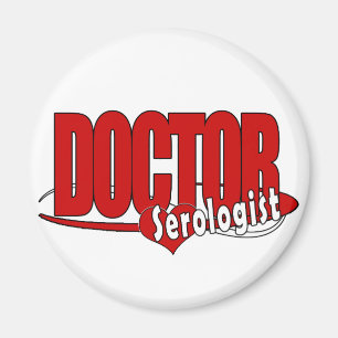 LOGOTYPDOKTORSEROLOGIST MAGNET