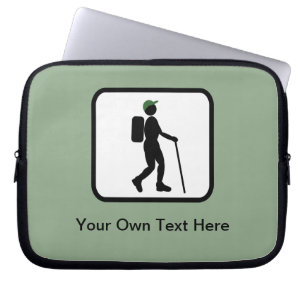 Logotypen anpassade Hiker Laptop Fodral
