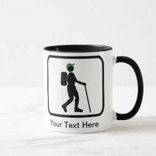 Logotypen anpassade Hiker Mugg