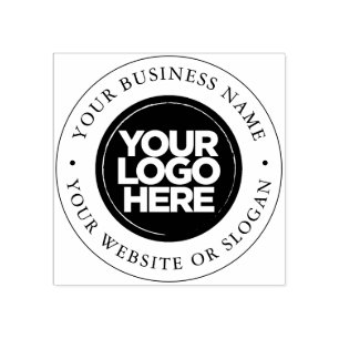 Logotypen anpassningsbar Round Stämpel