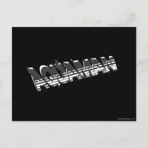 Logotypen Aquaman Grunge Rand Vykort