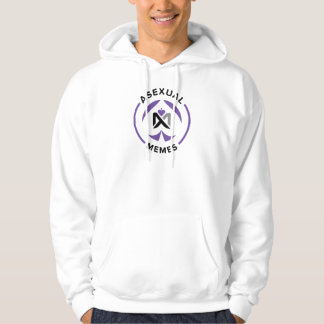 Logotypen Asexualanteckningar Hoodie