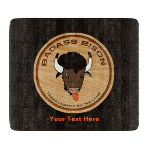 Logotypen Badass Bison Farm