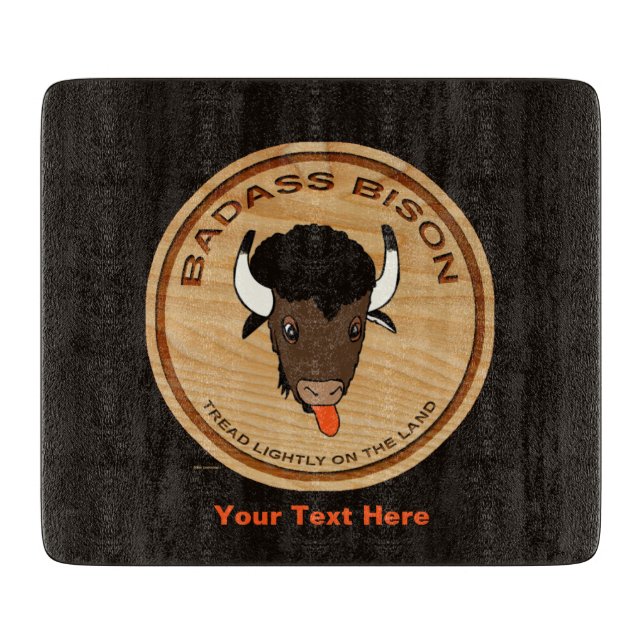 Logotypen Badass Bison Farm (Framsidan)