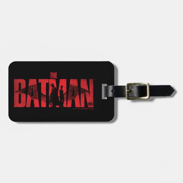 Logotypen Batman & Catshe Bagagebricka (Horisontell Framsida)
