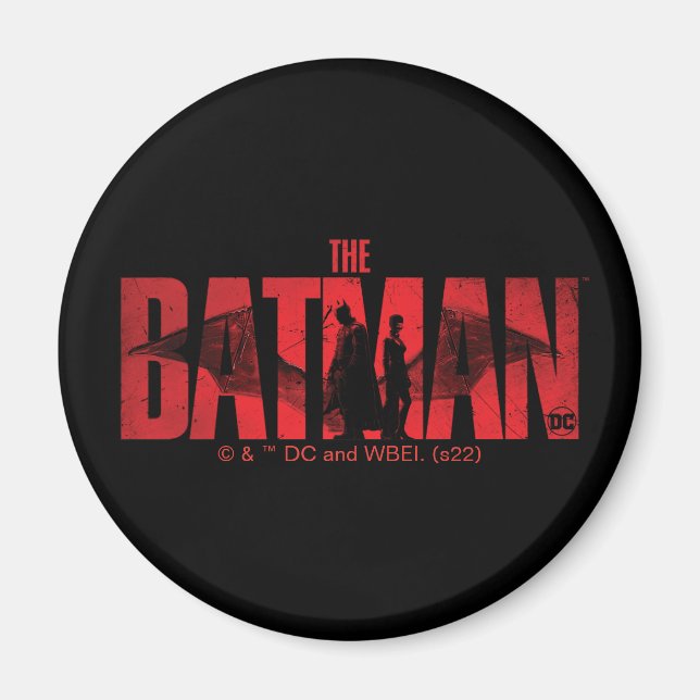Logotypen Batman & Catshe Magnet (Framsidan)