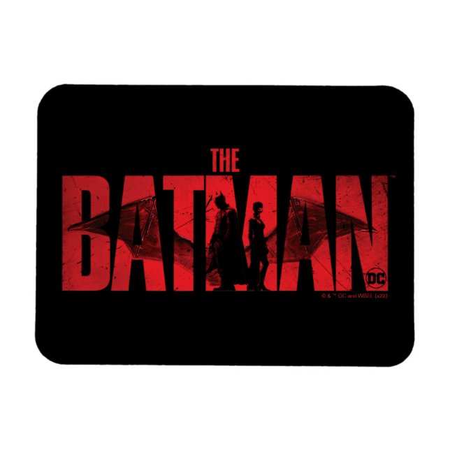 Logotypen Batman & Catshe Magnet (Horisontell)