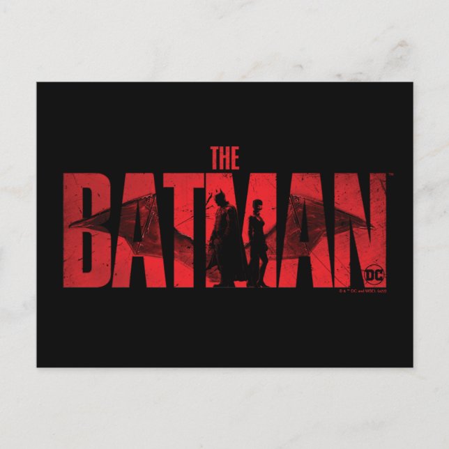 Logotypen Batman & Catshe Vykort (Framsida)