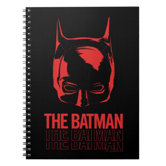 Logotypen Batman Cowl Anteckningsbok (Framsidan)