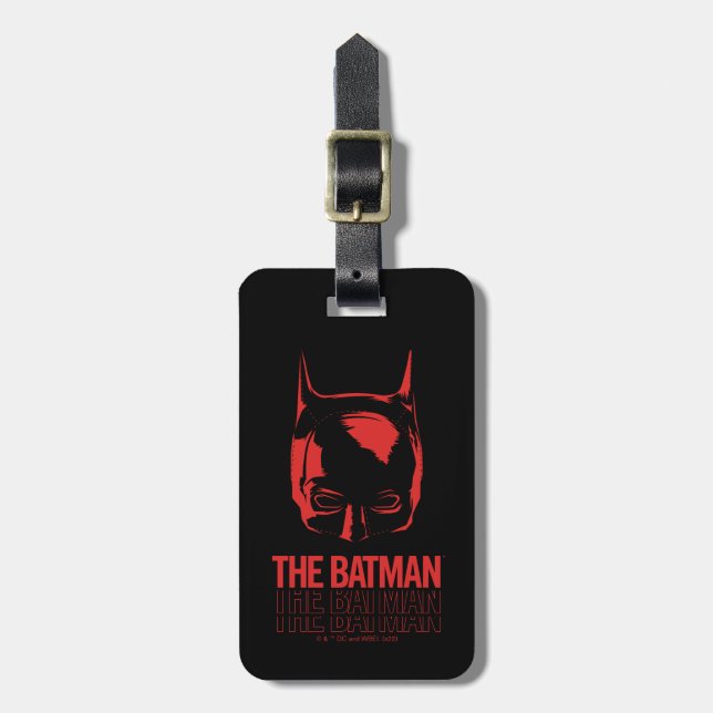 Logotypen Batman Cowl Bagagebricka (Vertikal Framsida)