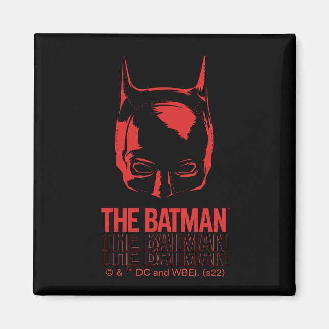 Logotypen Batman Cowl Magnet (Framsidan)