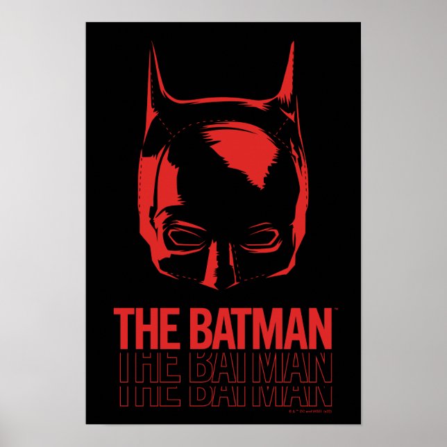 Logotypen Batman Cowl Poster (Framsidan)