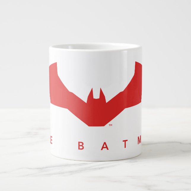 Logotypen Batman Fladdermus Jumbo Mugg (Framsidan)