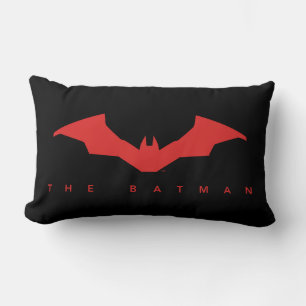 Logotypen Batman Fladdermus Lumbarkudde