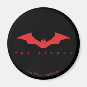 Logotypen Batman Fladdermus Magnet
